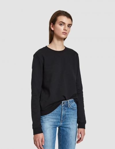 Need Crew Neck Sweatshirt In Black