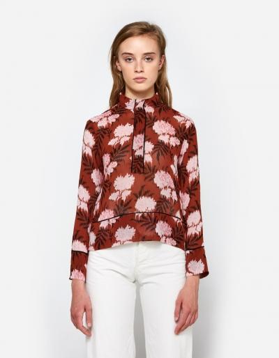 Ganni Monette Georgette Blouse