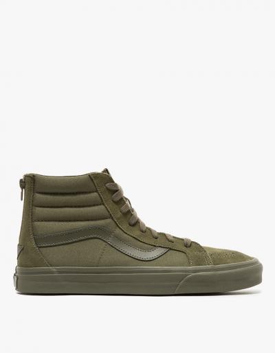 Vans Sk8-hi Reissue Zip In Ivy