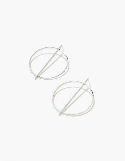 Need Supply Co. Divided Circle Earring