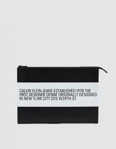 Calvin Klein Jeans Est. 1978 Leather Logo