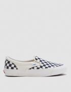 Vault By Vans Og Classic Slip-on Lx In White/navy