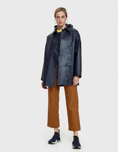 A.p.c. Brown Oilskin Raincoat
