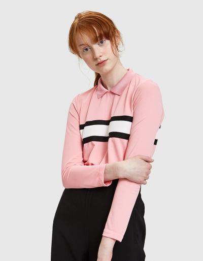 Ganni Dubois Polo Top In