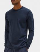 Reigning Champ Ls Set-in Tee Ringspun Jersey In