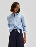 Bruta Flower Embroidery W/ Chest Pocket