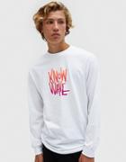 Know Wave Luv 2 Suk U Pls Long-sleeve Tee In White