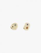 Leigh Miller Multistone Pebble Earrings