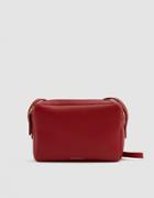 Mansur Gavriel Double Zip Crossbody In Flamma