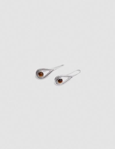 Pamela Love Rhea Drop Earring In Sterling