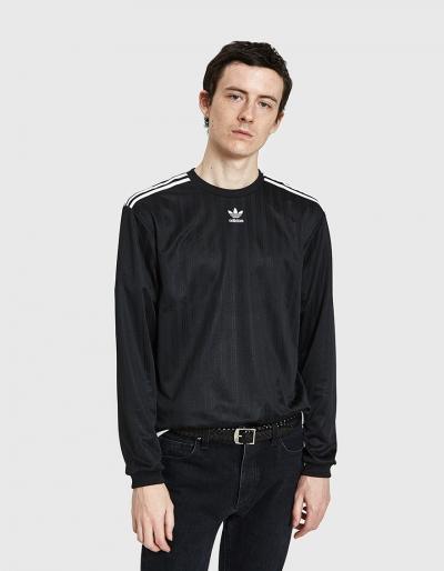 Adidas Ls Jersey In Black
