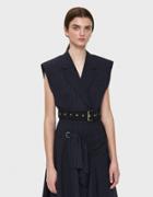 3.1 Phillip Lim Cropped Vest With Sculpted