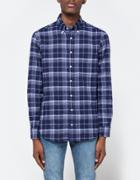 Gitman Brothers Vintage Flannel Button Down In Blue