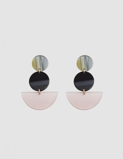 Rachel Comey Neale Acrylic Earrings In Clear