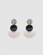 Rachel Comey Neale Acrylic Earrings In Clear