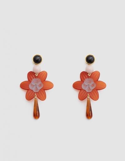 Lizzie Fortunato Sal Flower Earrings