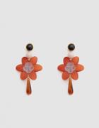 Lizzie Fortunato Sal Flower Earrings