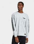 Neighborhood Long Sleeve C.i. Tee In Grey