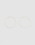 Kathleen Whitaker Medium Hoop Earrings