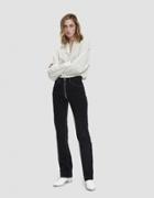 Lorod Zip-through Jean In Black