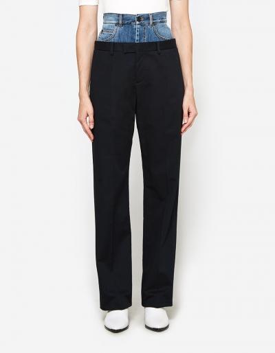Maison Margiela Mixed Material Trouser