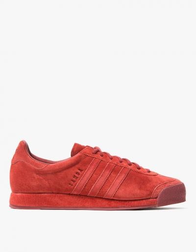 Adidas Samoa Vintage In Deep Red