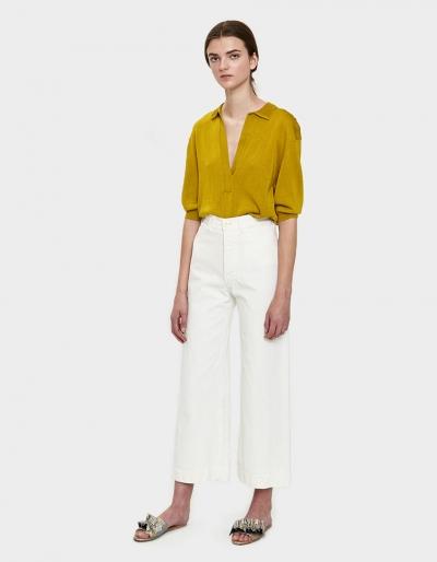 Tibi Crispy Viscose Short