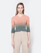 Acne Studios Riva Mouline In Turquoise