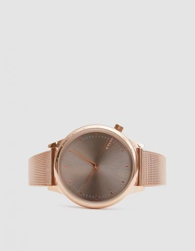 Komono Estelle Royale In Rose Gold/ Grey