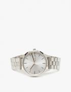 Uniform Wares C40 Brushed Steel Linked Bracelet Watch