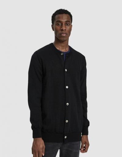 Comme Des Gar Ons Shirt Knit Wool Cardigan