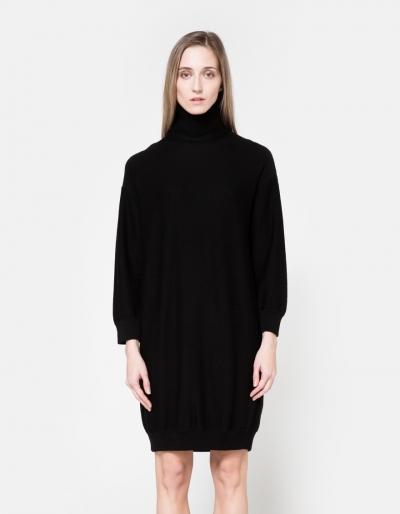 Nsco Turtleneck Knit O/p In Black