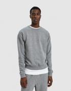 John Elliott Raglan Crewneck In Dark Grey