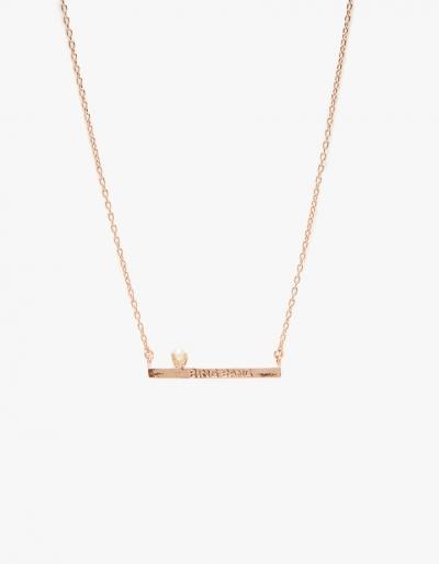 Bing Bang Pearl Bar Necklace