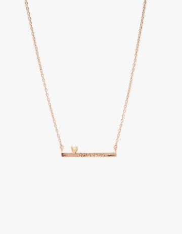 Bing Bang Pearl Bar Necklace