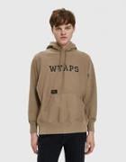 Wtaps Design Hooded Sweatshirt In Greige