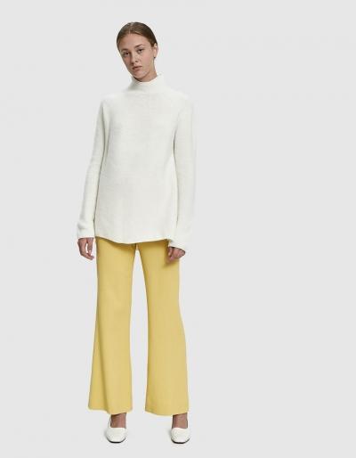 Mijeong Park Wholegarment Pullover In Cream