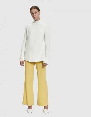 Mijeong Park Wholegarment Pullover In Cream