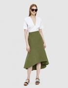 Fabiana Pigna Amaia Skirt In Olive Green