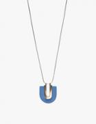 Tiro Tiro Vos Necklace In Blue