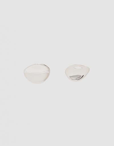 Faris Petal Stud Earrings In