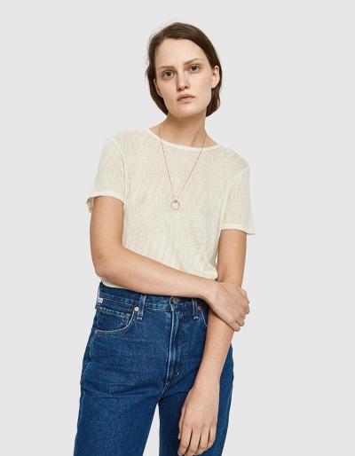 A.p.c. T-shirt Bail In Cream