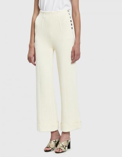 3.1 Phillip Lim Knit Sailor Pant In Ecru