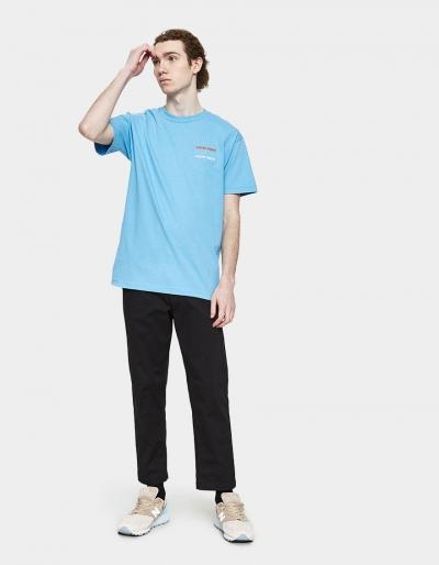 Know Wave Up By Three Tee In Carolina Blue