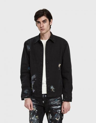 Off-white Vintage Paint Work Jacket