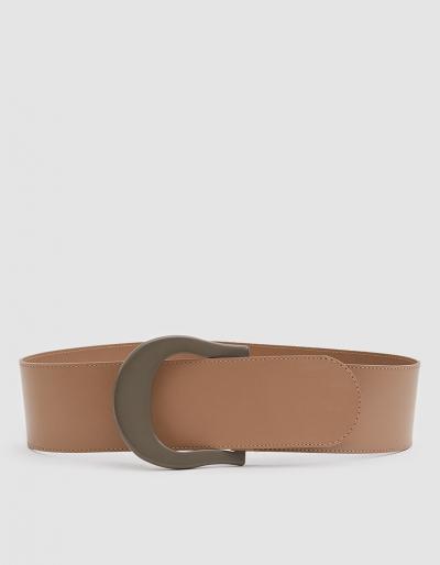 Maryam Nassir Zadeh Feliz Belt In Nut
