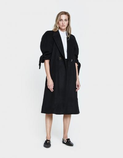 Paper London Jet Wool Coat