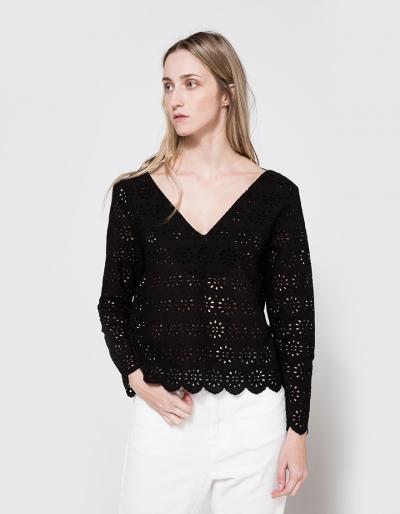 Georgia Alice Holiday Top In Black