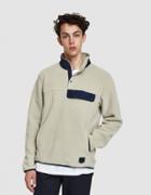 Herschel Supply Co. Pullover Fleece In Oatmeal