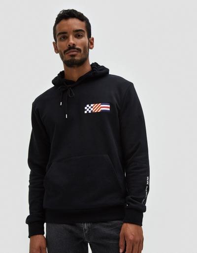Wood Wood Heathrow Hoodie In Black